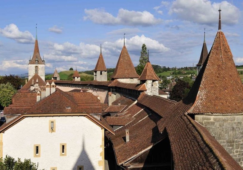 Murten Castle, Switzerland, Switzerland